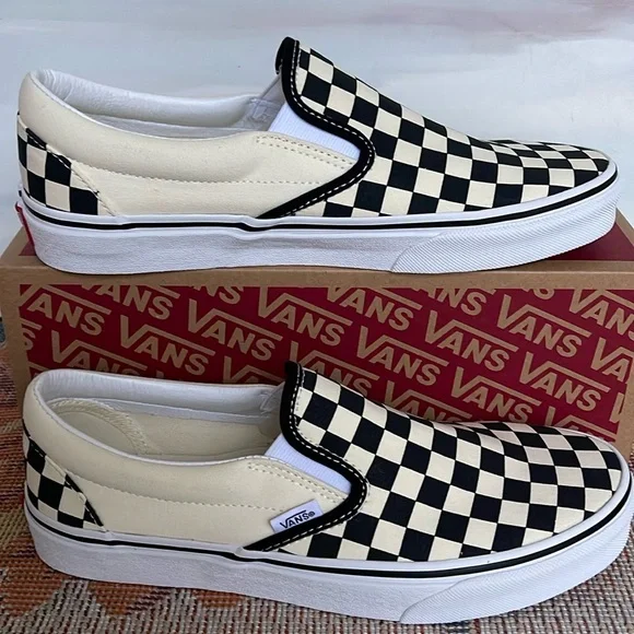 Vans WMNS Classic Slip-On BIk&Whtchckerboard/WhtVN000EYEBWWSneakers
